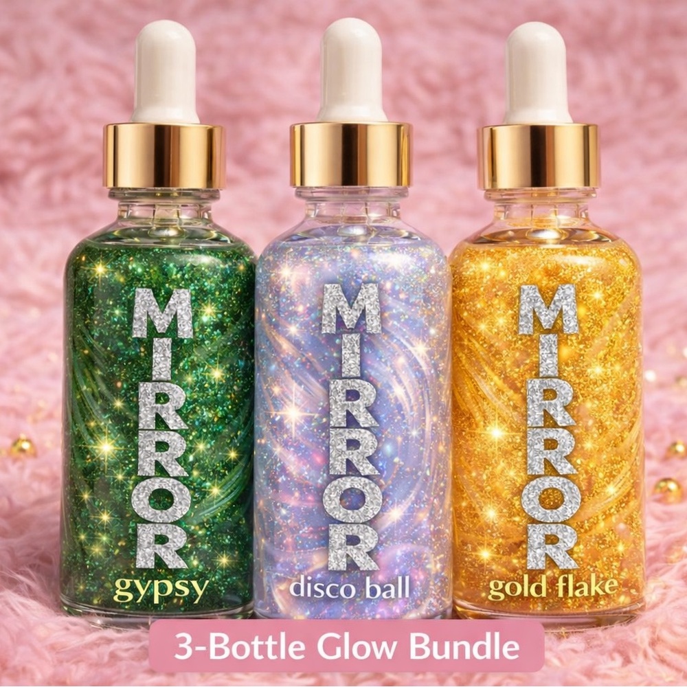 3-Bottle Glow Bundle with any color of your choice